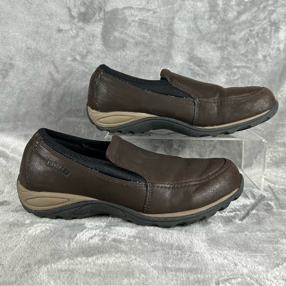 Eastland Sylvia Loafers Womens US 11 Brown Leather Slip On Shoes Walking‎ Shoes